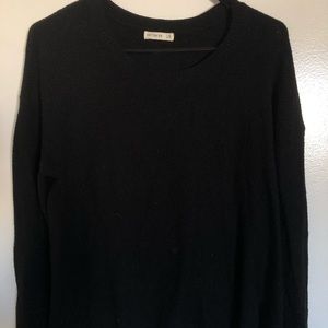 Cotton On Black Oversized Knit Sweater Size L